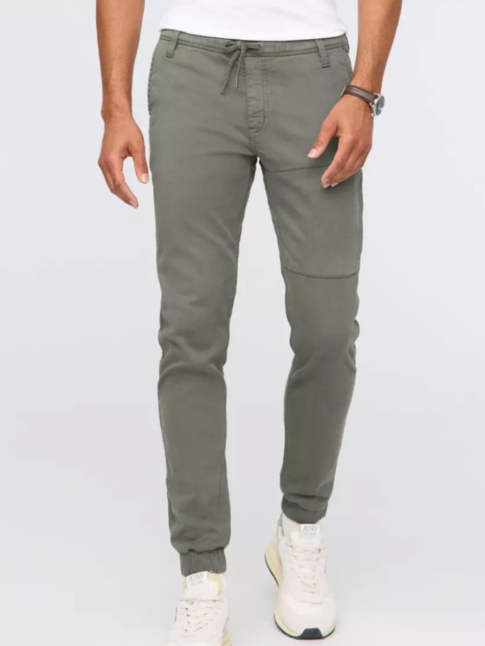 Duer Du/er Live Lite Slim Joggers in Taupe Size 36X29